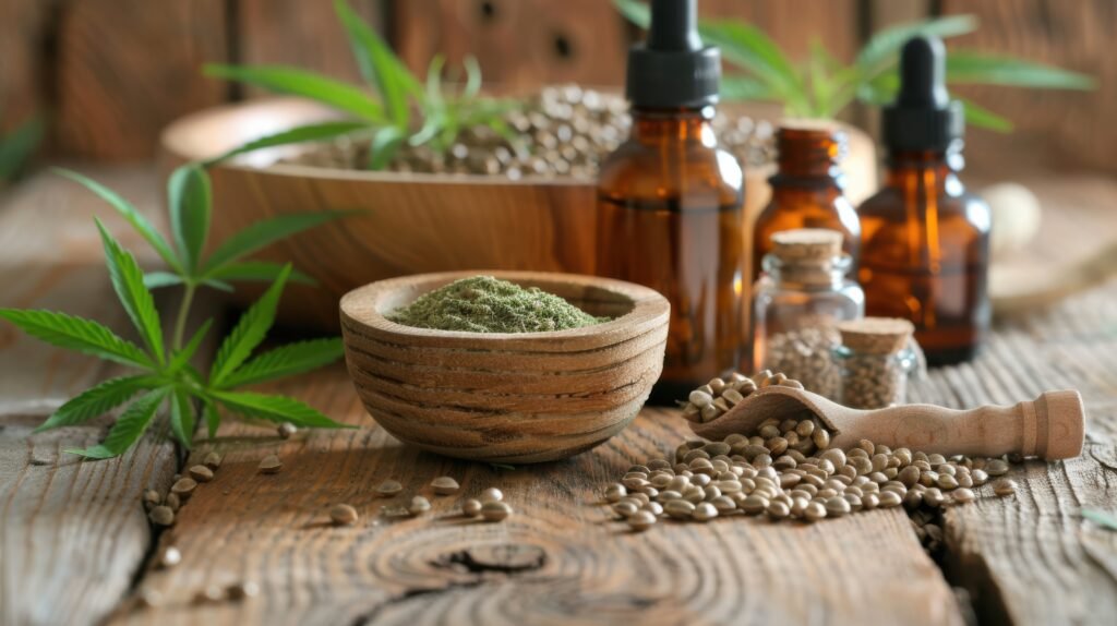 Kandivali West 18 Kandivali West weed leaves oil product still life