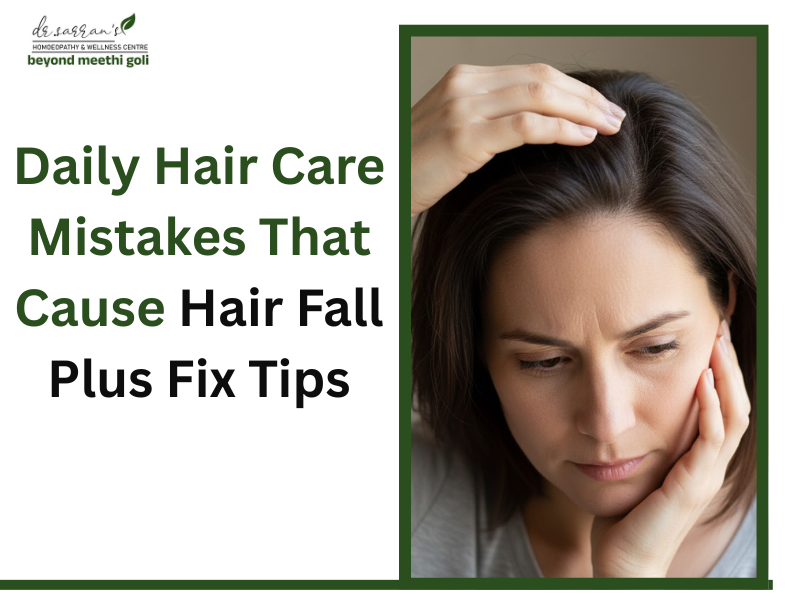 Daily Hair Care Mistakes That Cause Hair Fall