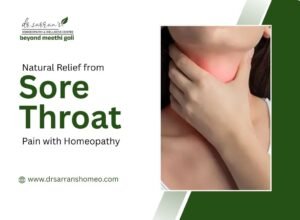 Homeopathic treatment in Mumbai for natural relief from sore throat pain, throat infection, and irritation