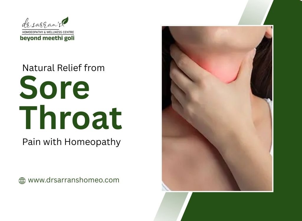 Homeopathic treatment in Mumbai for natural relief from sore throat pain, throat infection, and irritation