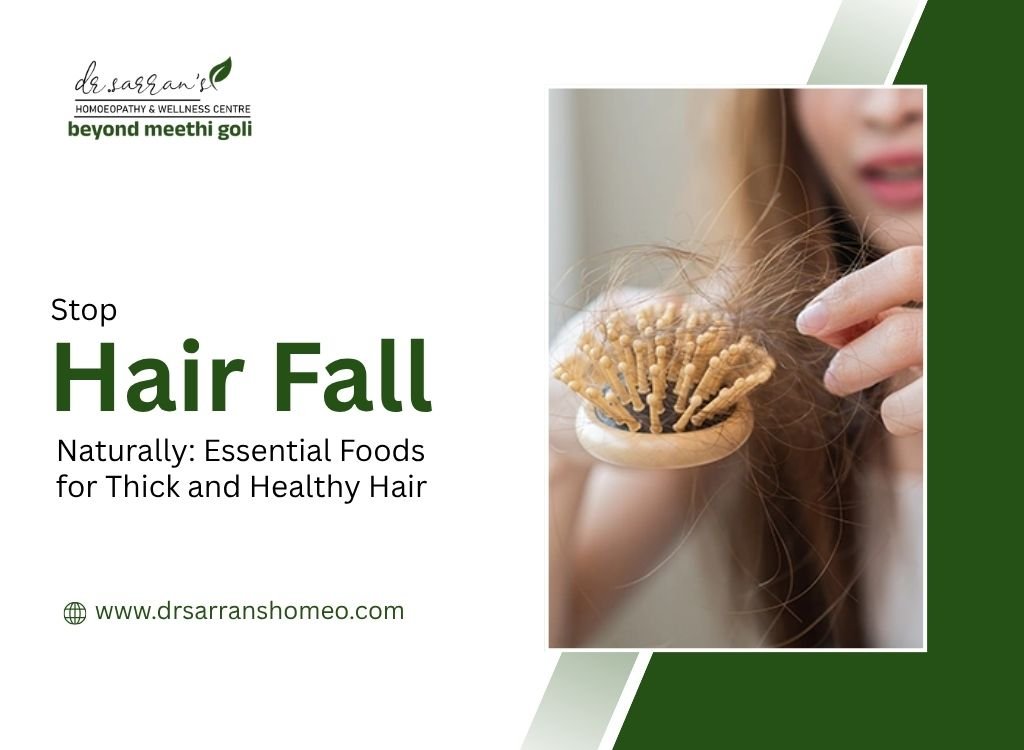 Essential foods and natural tips to stop hair fall and promote thick, healthy hair